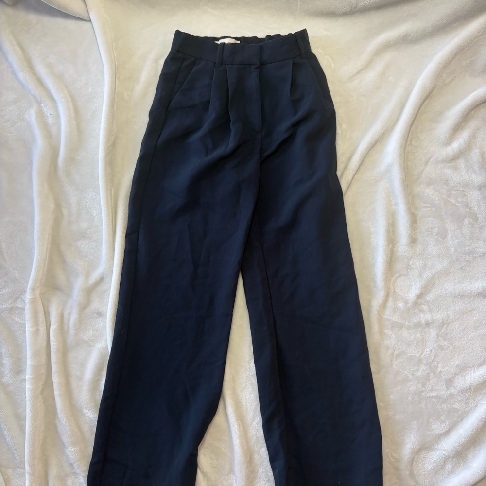 Abercrombie & Fitch Dark Blue Trousers